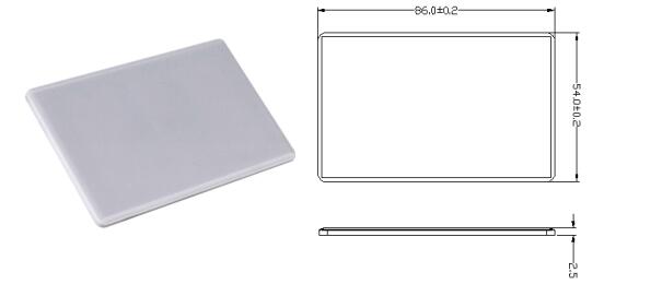 Anti Disassemble RFID Hard Tag White Color For Vehicle Management BRT-02