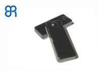Ceramic Anti Metal RFID Hard Tag Small Size Black High Sensitivity -17dBm