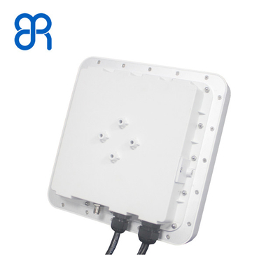 Waterproof 860-960Mhz Tag UHF Integrated RFID Reader 500 tag/s Warehouse 9dBi