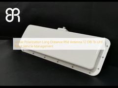 Linear Polarization Long Distance Rfid Antenna 12 DBi To UHF Band Vehicle Management